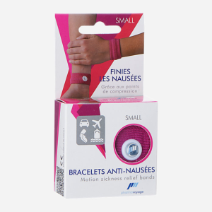 Bracelets Anti-nausées Rose Fuschia