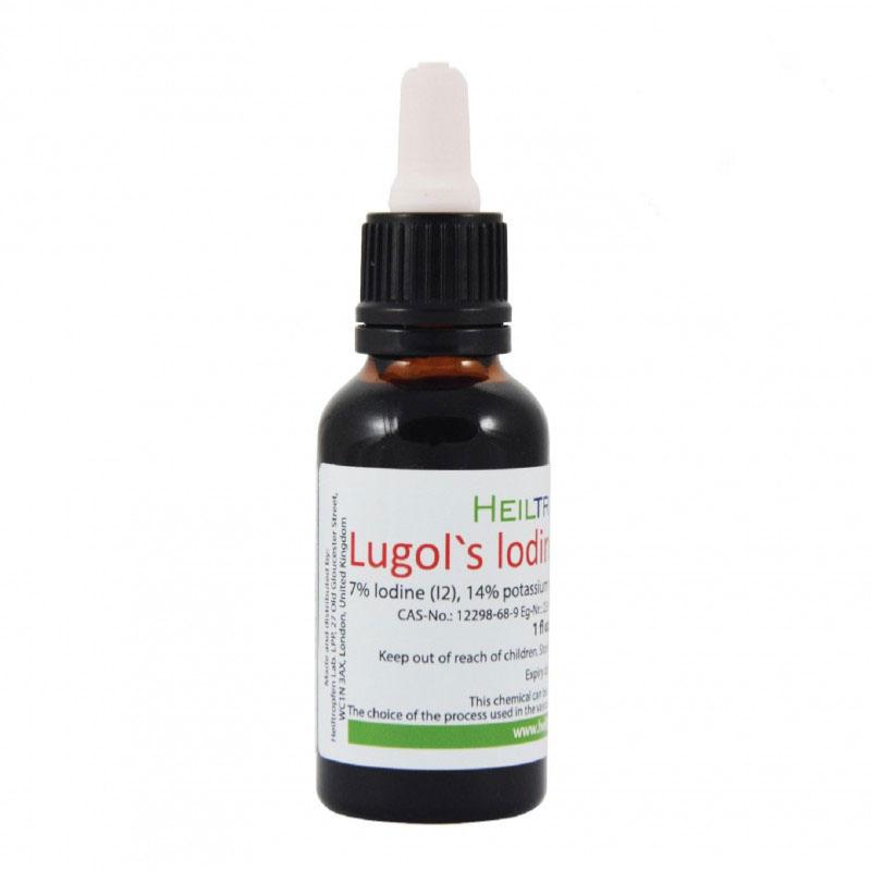 Lugol - Pastilles d'iode liquide (7%)