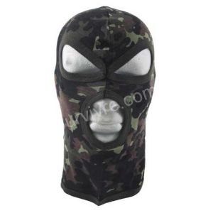 Cagoule camouflage militaire 3 trous BW