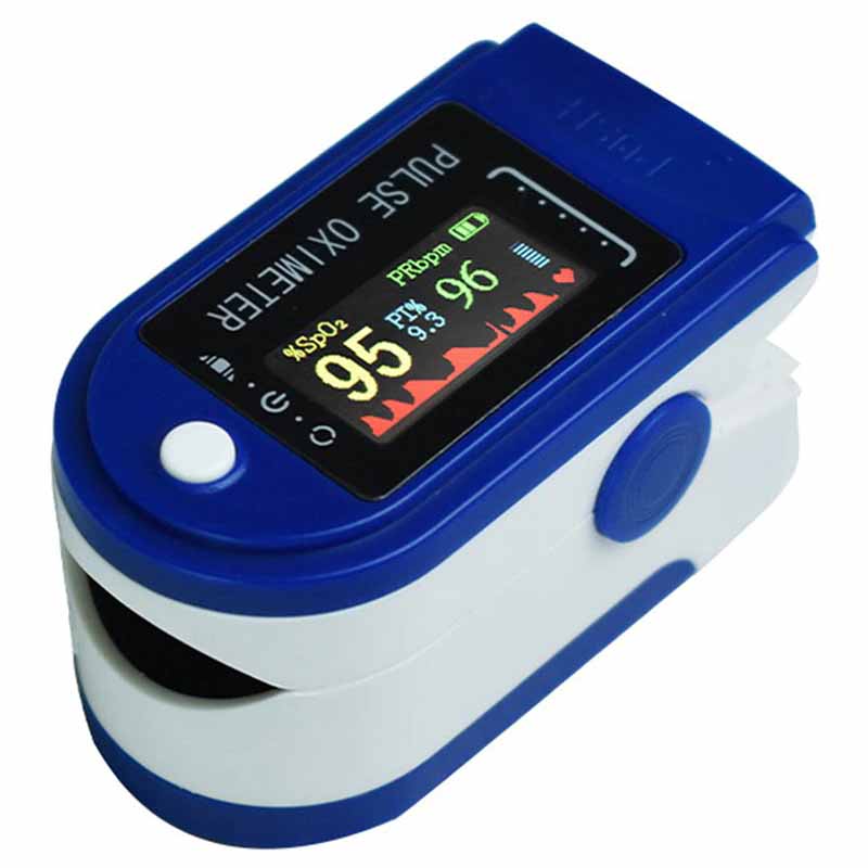 Oxymètre saturomètre Pro + housse - Détecteur d'insuffisance respiratoire
