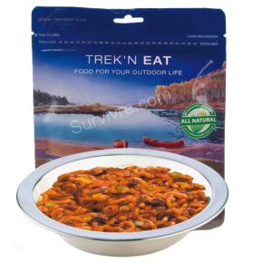 Repas lyophilisé Boeuf à la hongroise aux Pâtes - 100% naturel - DLC 5 ans - Trek'n Eat