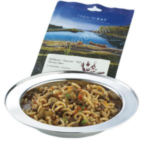 Repas lyophilisé Ragout de gibier gourmet - 100% naturel - DLC 5 ans - Trek'n Eat