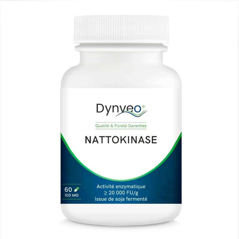 Nattokinase 100mg 60 gélules - laboratoire Dynveo