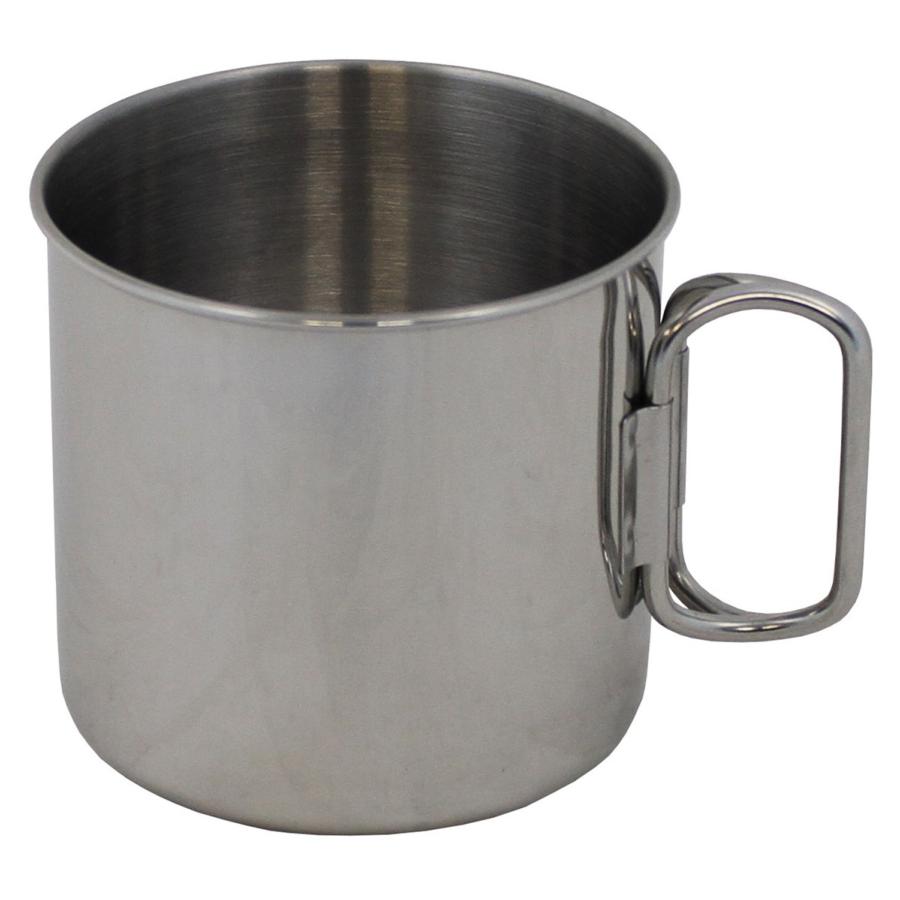 Tasse mug avec poignées repliables 450 ml acier inoxydable