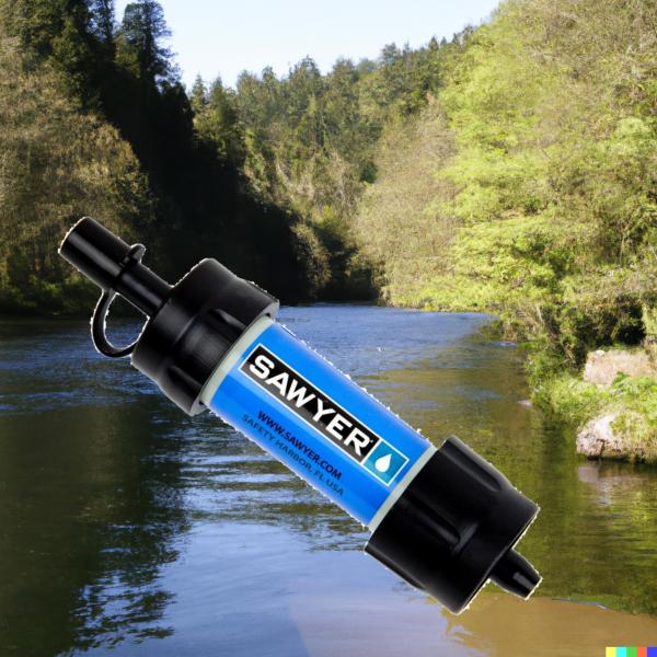 Filtre à eau Sawyer Mini - Paille filtrante - Système de filtration