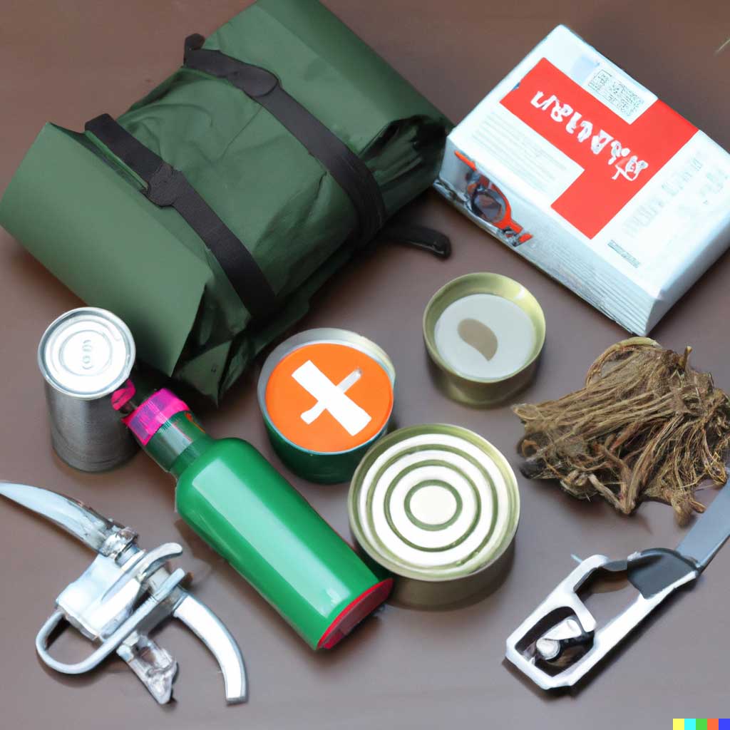 Kit de Survie Complet + Filtre à Eau